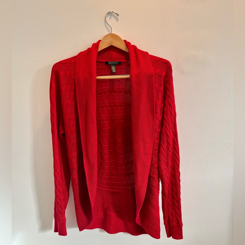 Red Ralph Lauren Sweater